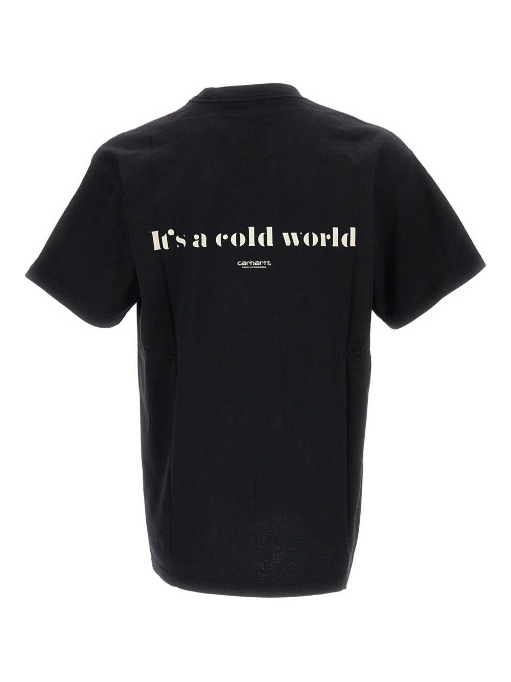 S/S Cold World T-Shirt I035431 89XX BLACK CARHARTT WIP 