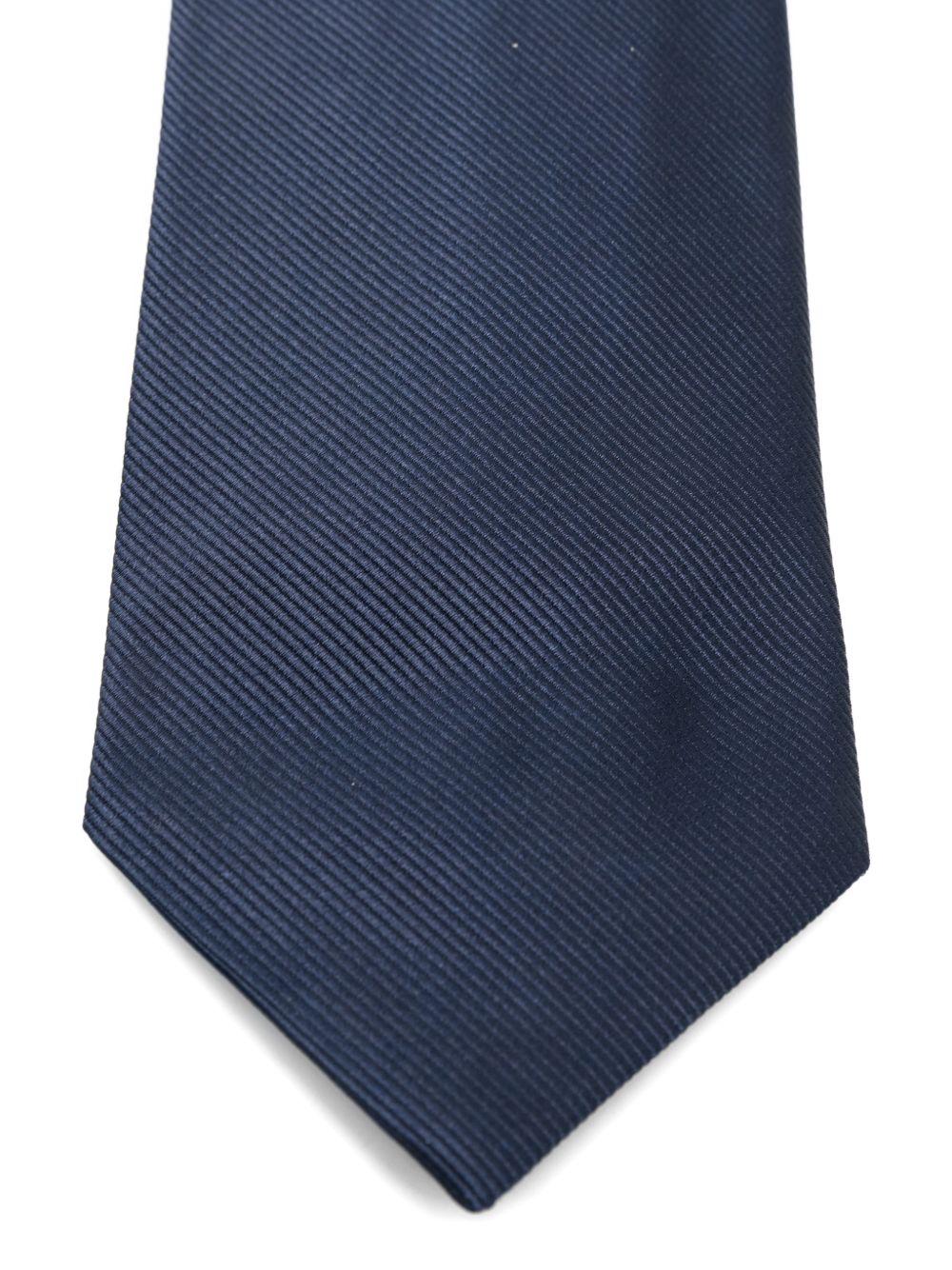 Striped Silk-Twill Tie TIE1023905 509 NAVY DRIES VAN NOTEN 
