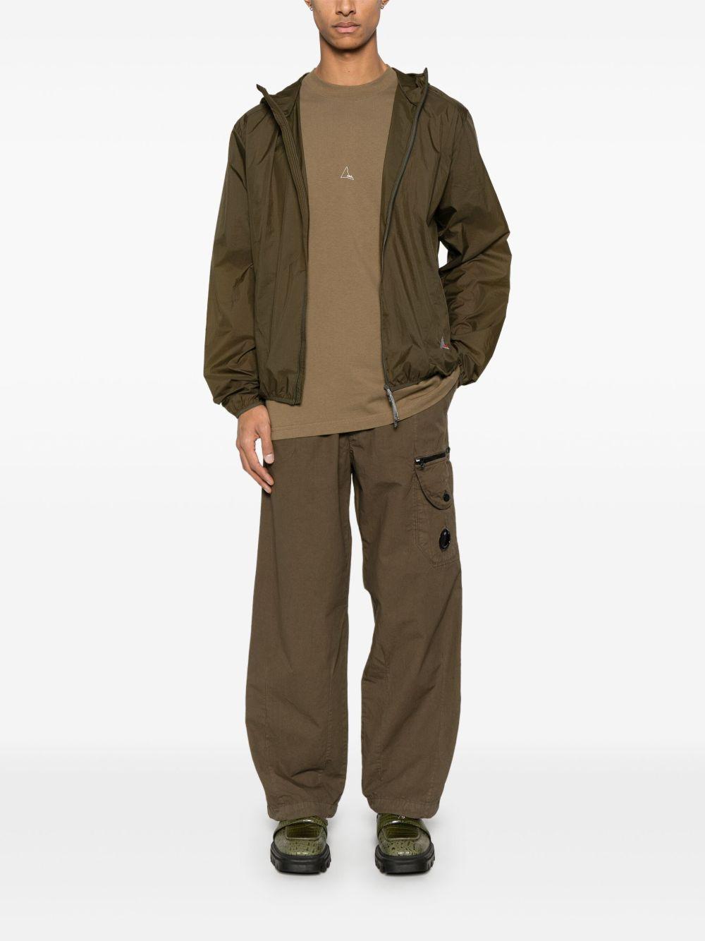 T-Shirt Con Logo RBMW0254JY22 BRW0043 BROWN OLIVE ROA 