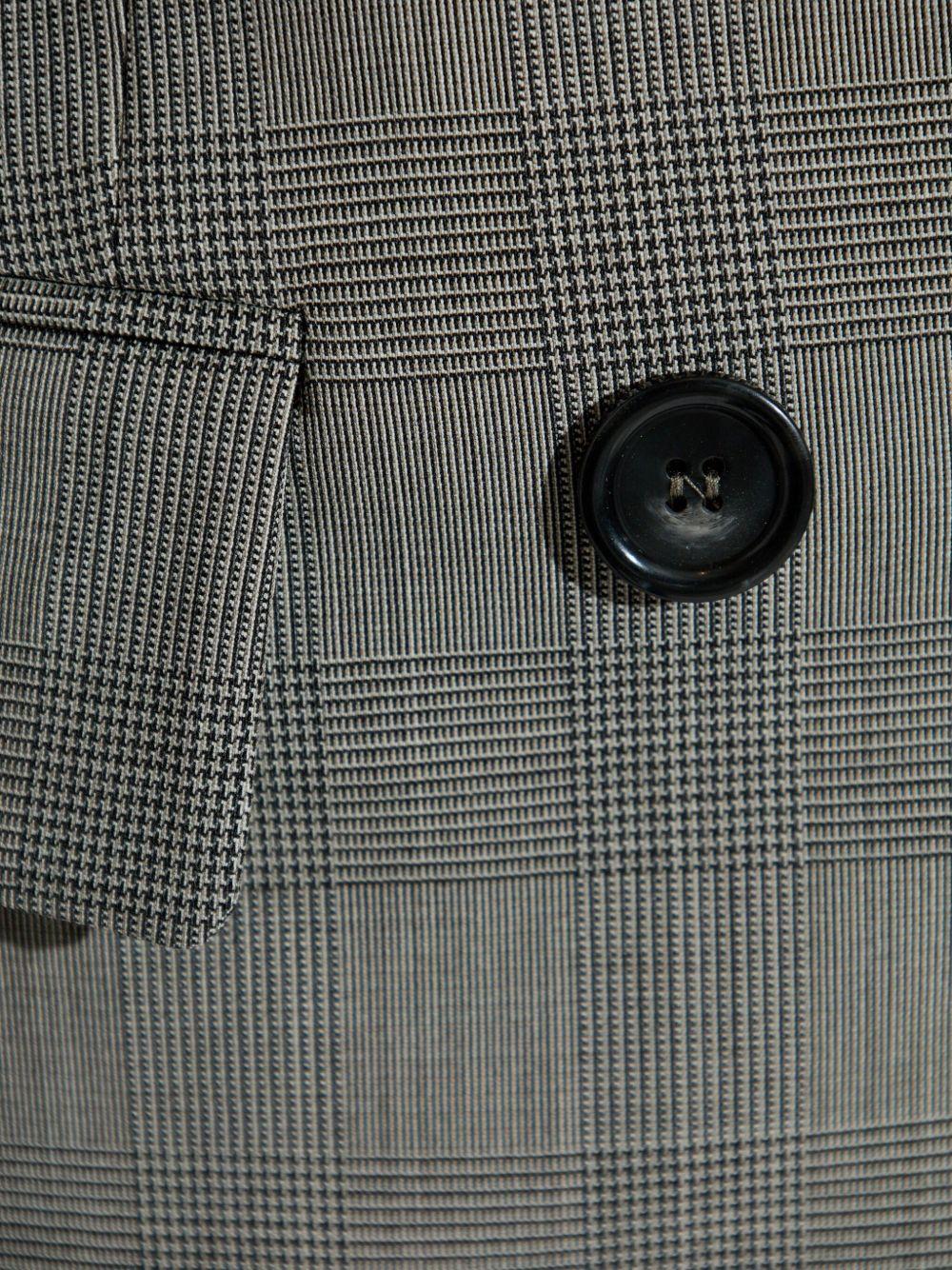 Astro blazer doppiopetto ASTROMM10309 001 BIANCO NERO SPORTMAX 