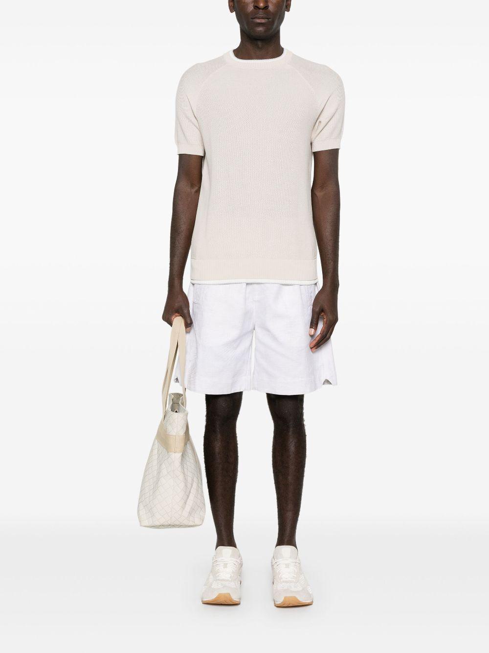 T-shirt con design a strati K76MAGK59MAG0K025 020113 ELEVENTY 