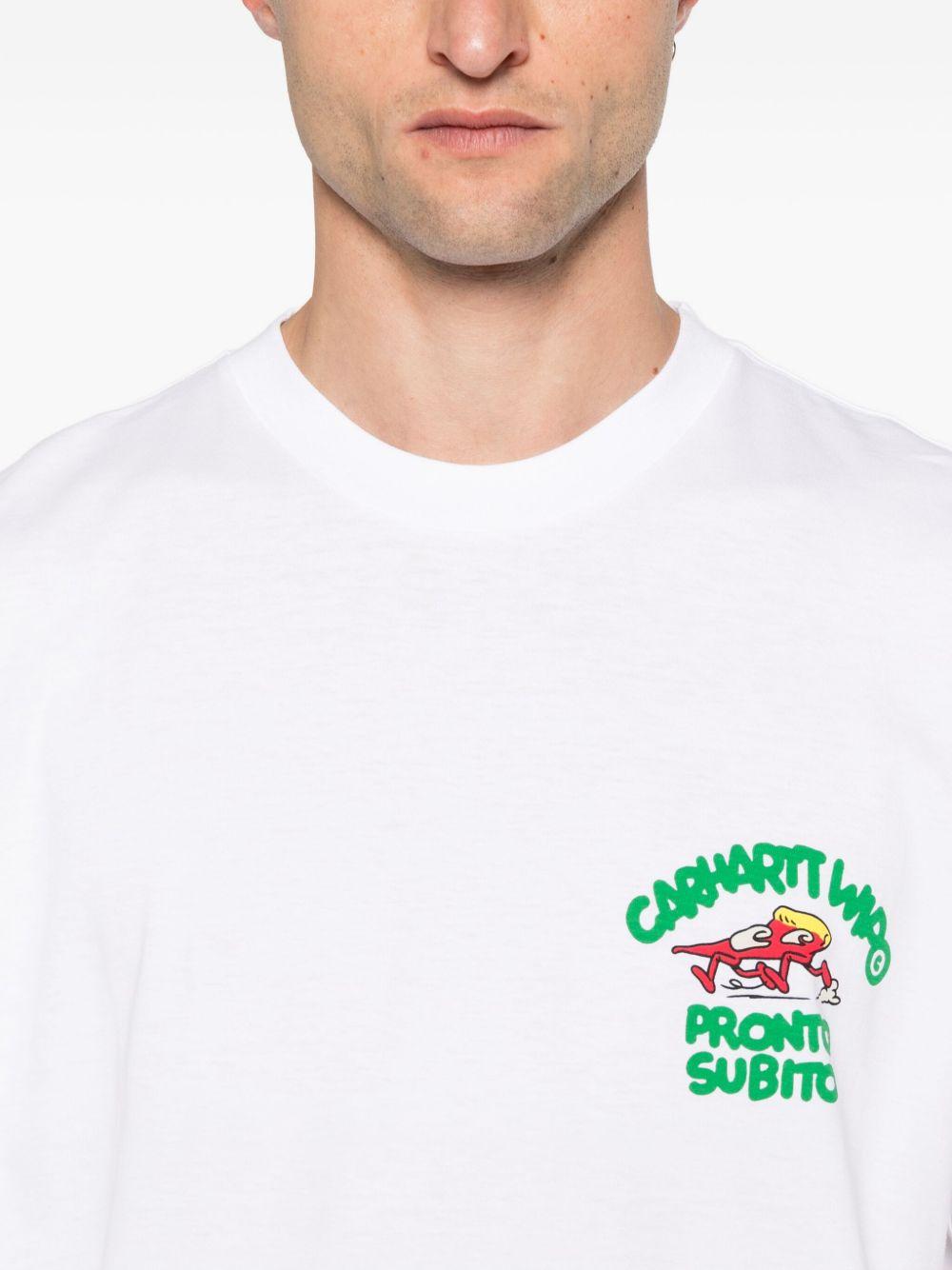 S/S Pronto T-Shirt I035195 02XX WHITE CARHARTT WIP 