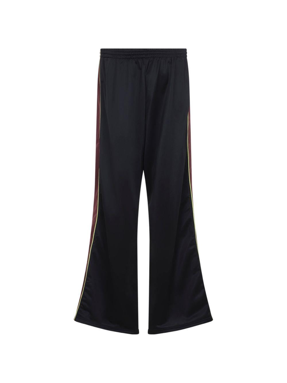 Martine Rose Wide Leg Trackpant 167JT18062 BLACK BURGUNDY MARTINE ROSE 