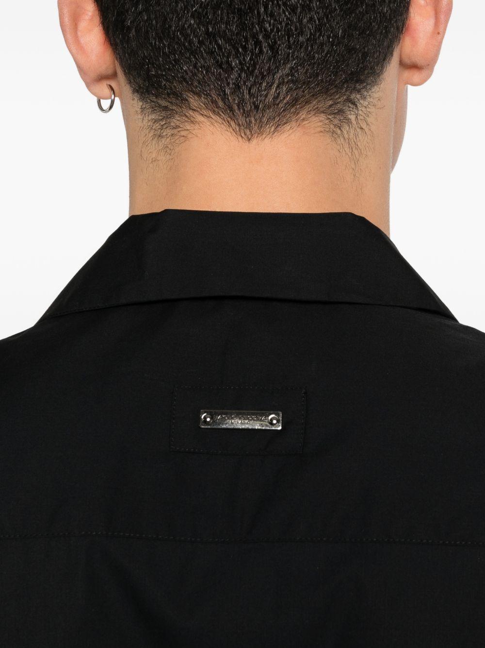 Camicia a maniche corte con taschino G0910187 9000 PAOLO PECORA 