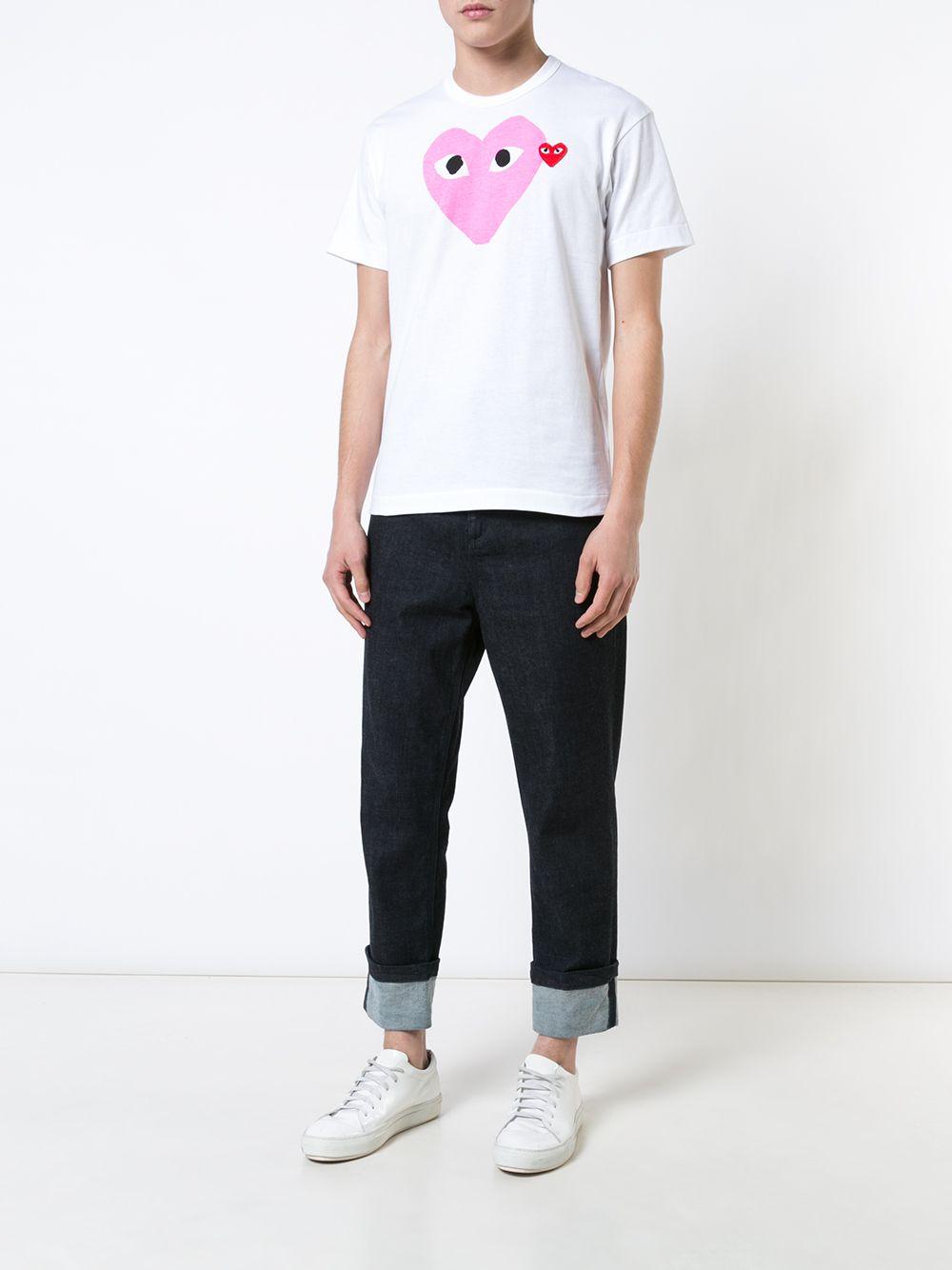  P1T106 PINK COMME DES GARCONS PLAY 