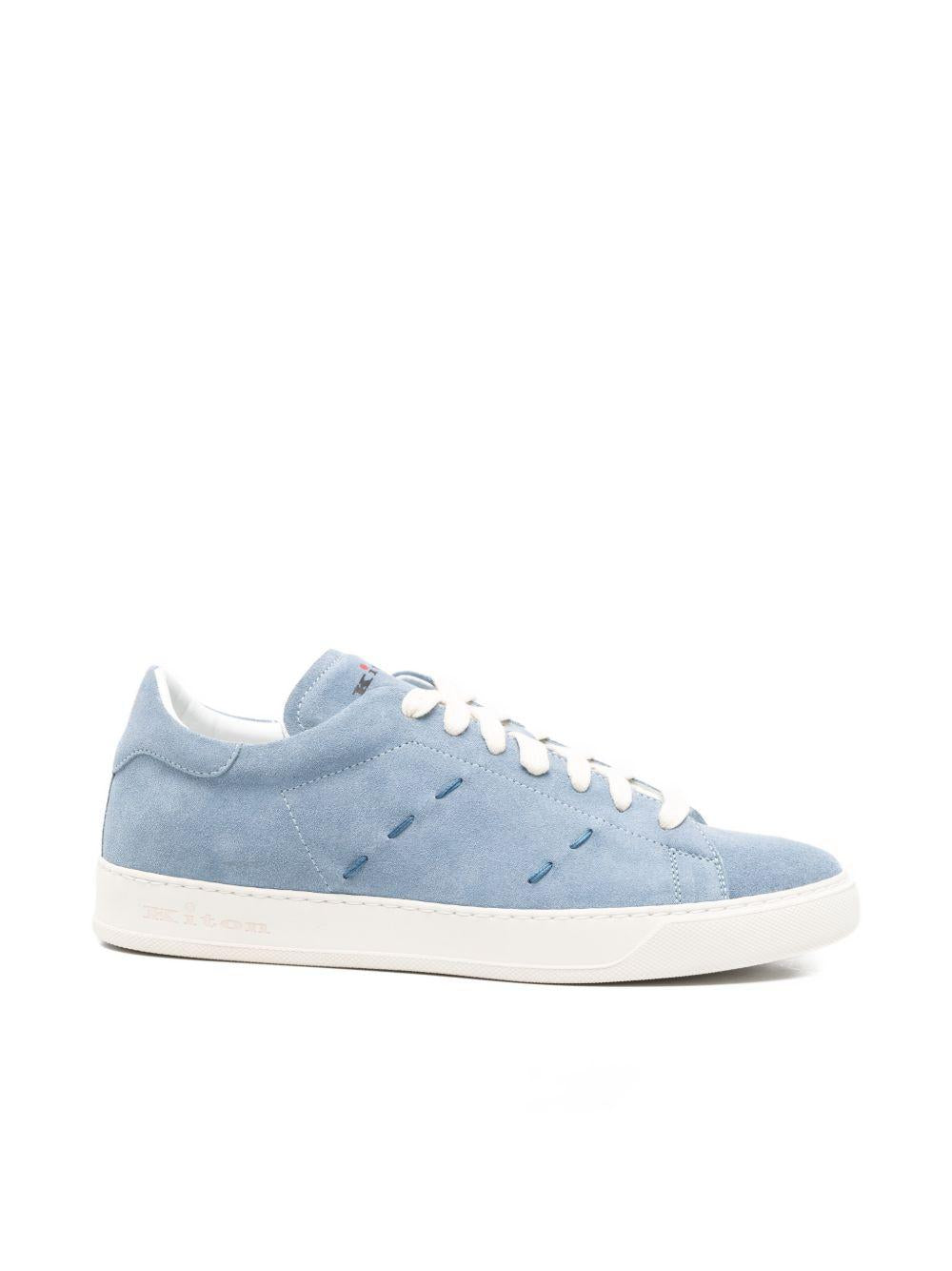 KITON - Sneakers in suede USSA421N0141206007 CELESTE KITON 