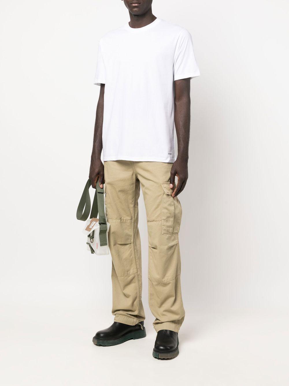 Standard Crew Neck T-Shirt I029370 931XX WHITE CARHARTT WIP 