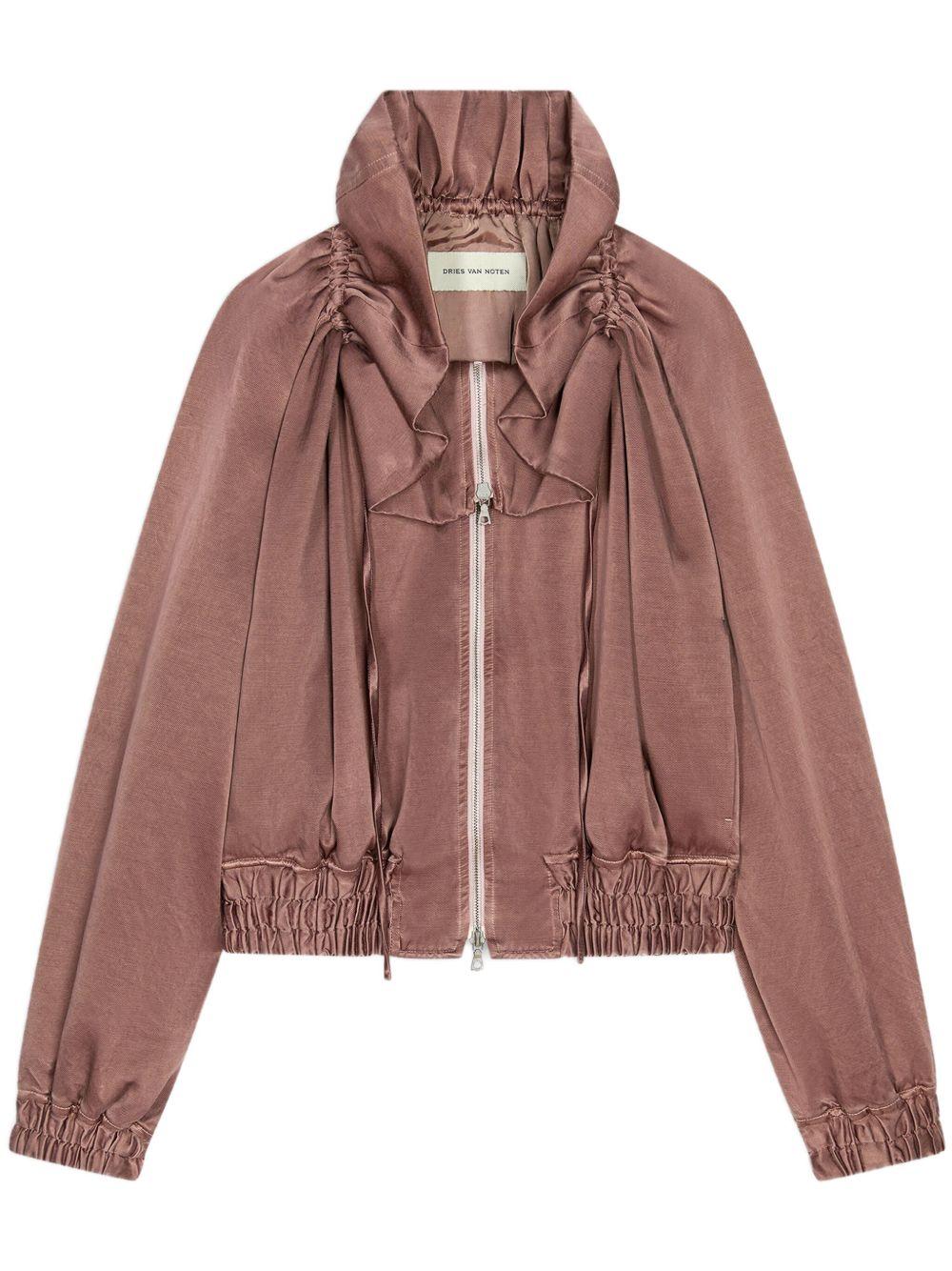Cocoon blouson 2510105171426 811 TAUPE DRIES VAN NOTEN 