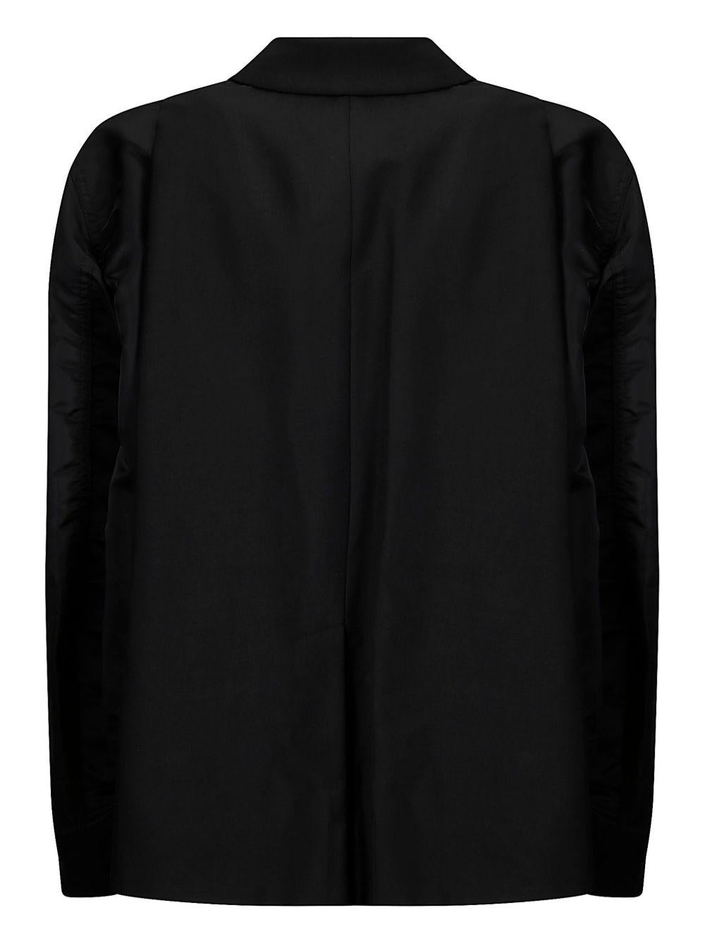 Giacca doppiopetto 2507633 001 BLACK SACAI 