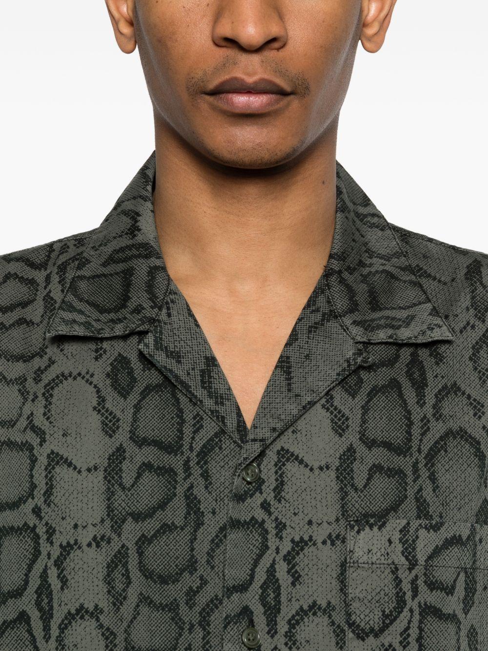 Snake Camo Shirt Cotton Twill I036275 3QAGD SNAKE CAMO CARHARTT WIP 