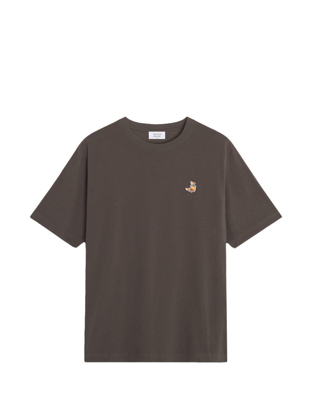 Fox Head Regular Tee-shirt QM00102KJ7026 0453 BELUGA MAISON KITSUNE 