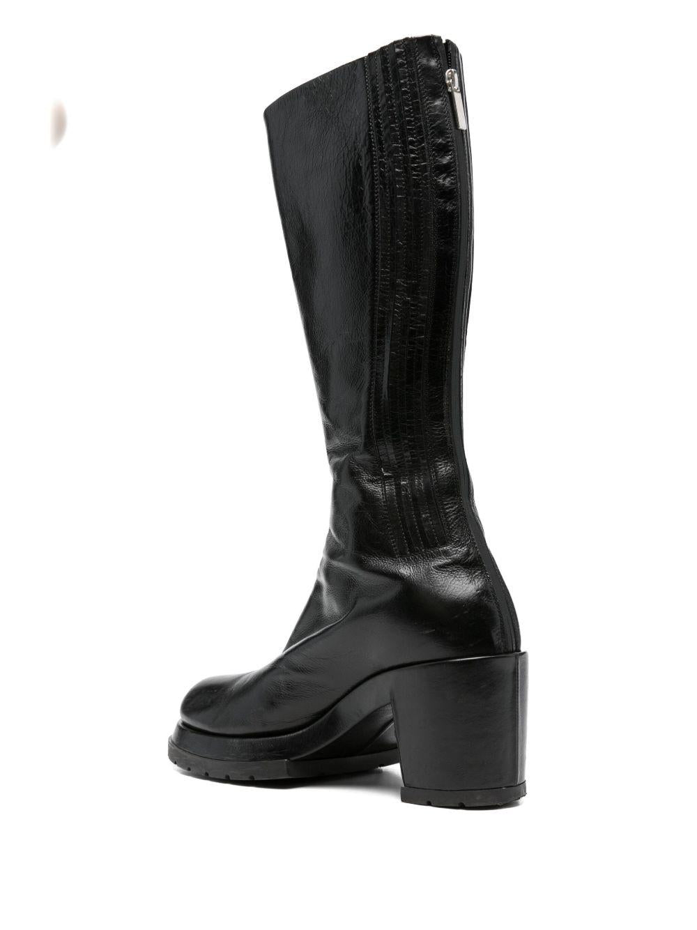 Stivali N°60A Vitellino Lucido FW25N60A VITELLINO LUCIDO NERO SAPIO 