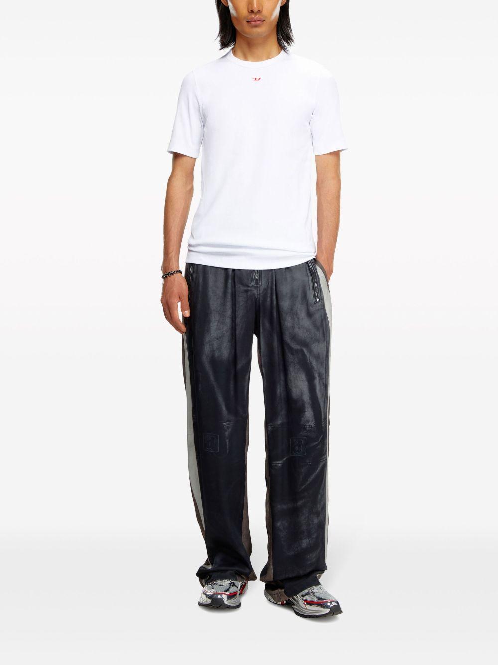 D-Ribber-N T-shirt A149500EJAI 100 WHITE DIESEL 