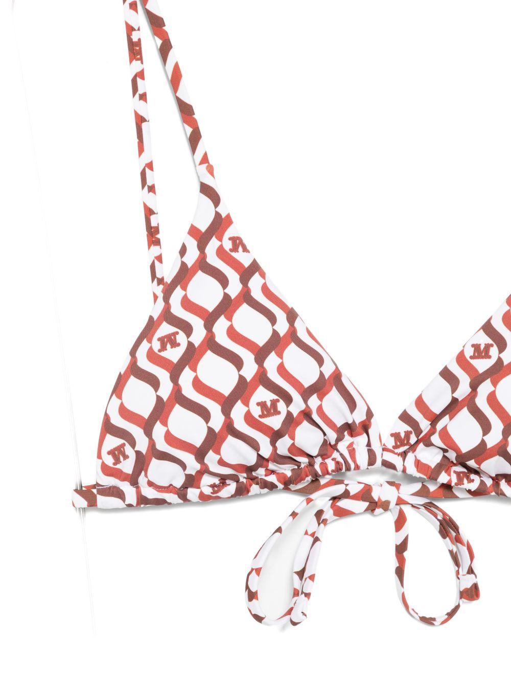 Bikini In Nylon Stretch BCHBAOBAB 001 MONOGRAM MAX MARA 