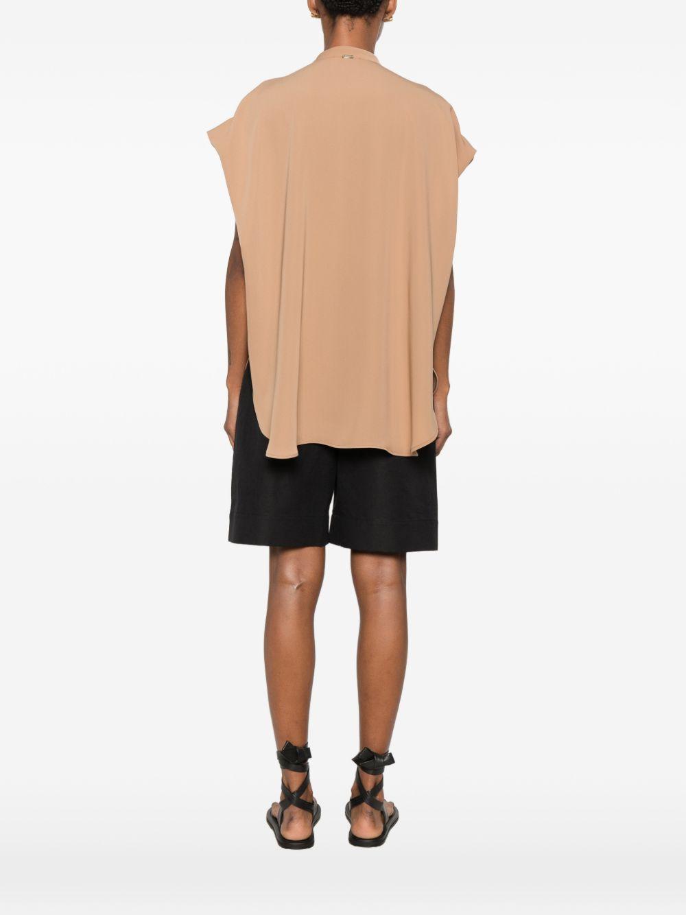 TOP IN LIGHT CRÊPE BL000045D12875S 2157 CAMMELLO HERNO 