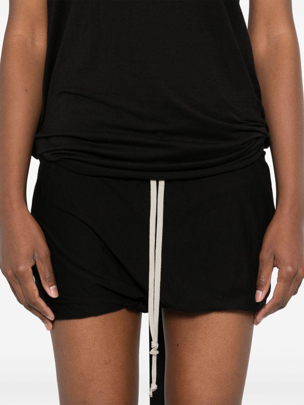 Buds skort DS01E3328BHDB 09 BLACK RICK OWENS DRKSHDW 