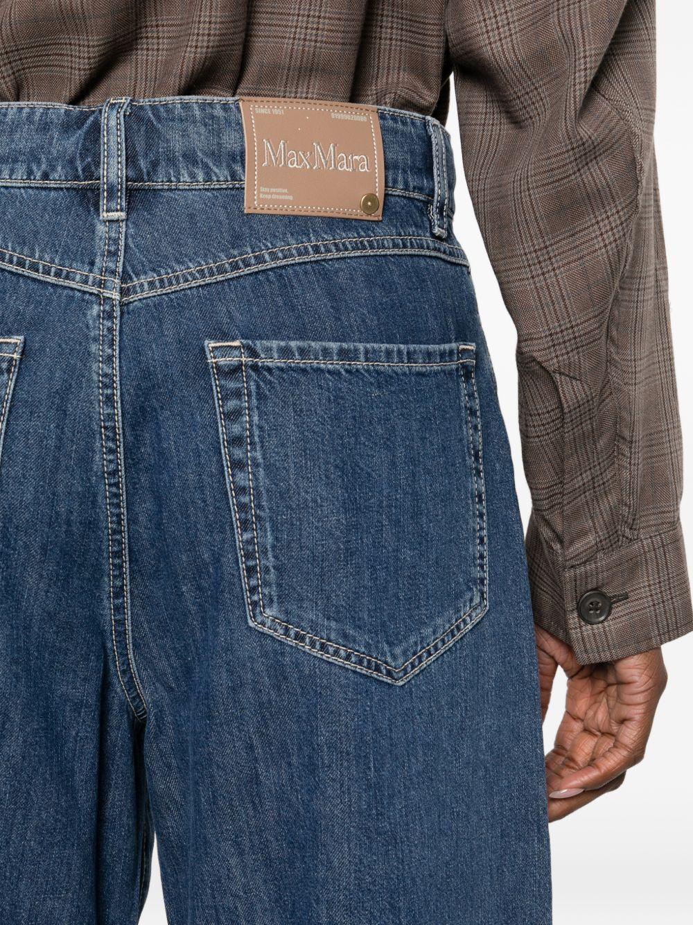 <BR/>Jeans in cotone SMMZEUS 002 MEDIO PULITO S MAX MARA 