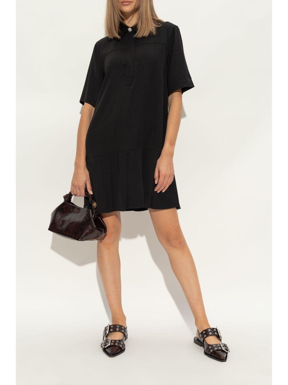 Snake Burgundy Feminine Buckle Ballerinas S2951 34 DARK BURGUNDY GANNI 