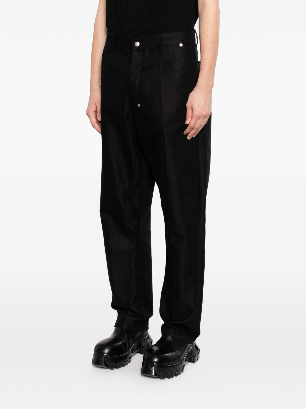 Joris Pants RU01F2348CDU 09 BLACK RICK OWENS 