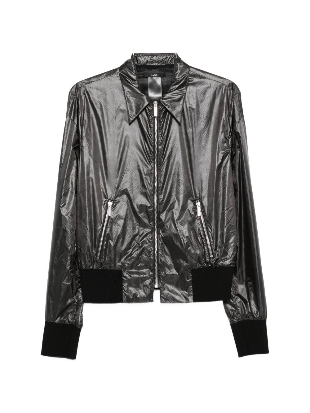 Bomber N°13 in Ripstop di Nylon SS26N13 RIPSTOP DI NYLON SAPIO 