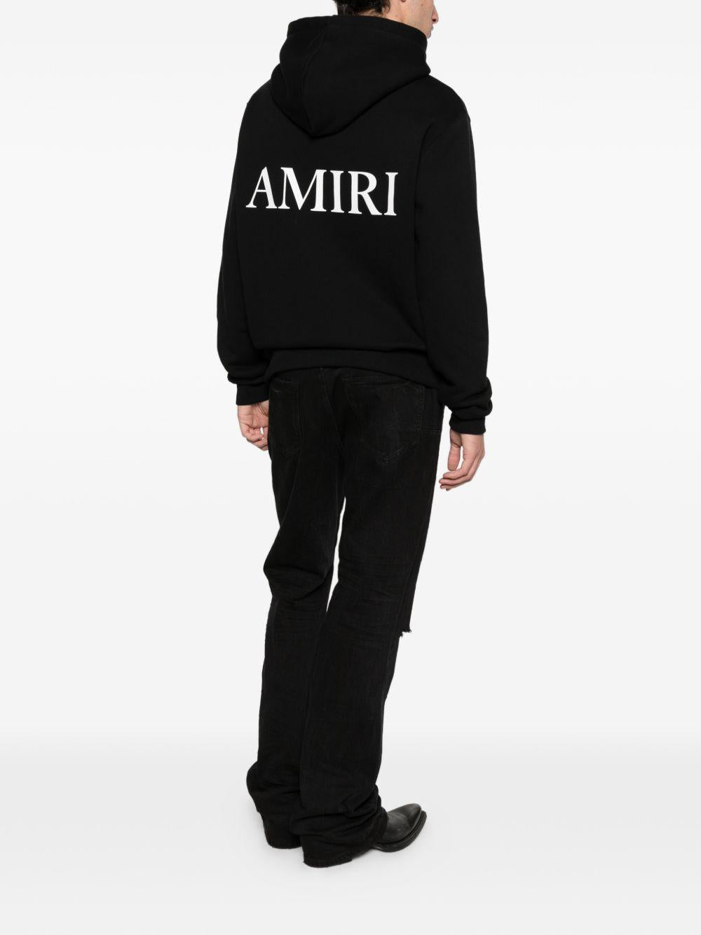 Felpa MA Core con cappuccio AMTOJR1127 BLACK AMIRI 