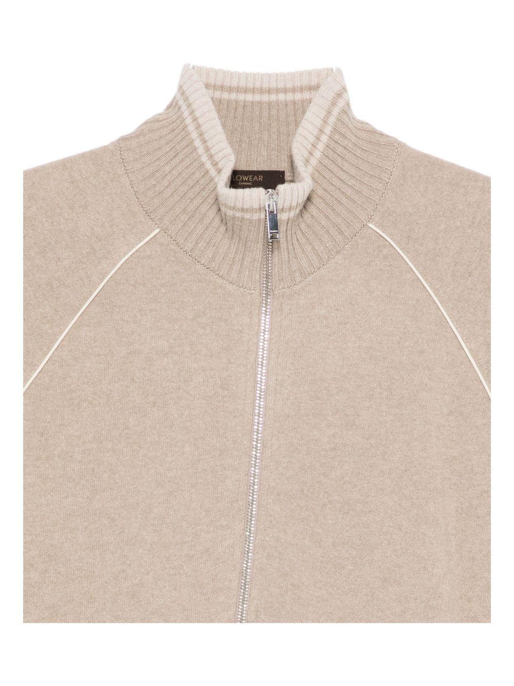 Cardigan Con Zip 810265ZN281 Z6070 ZANONE 