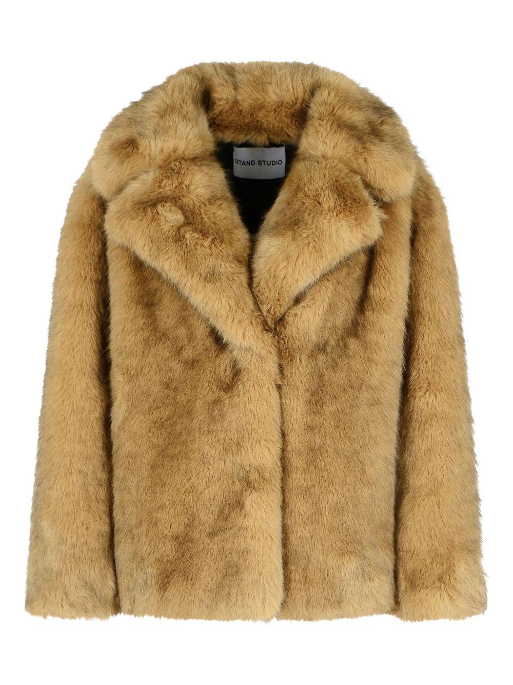 <BR/>Valentina Jacket - Natural 665529164 10200 NATURAL STAND STUDIO 