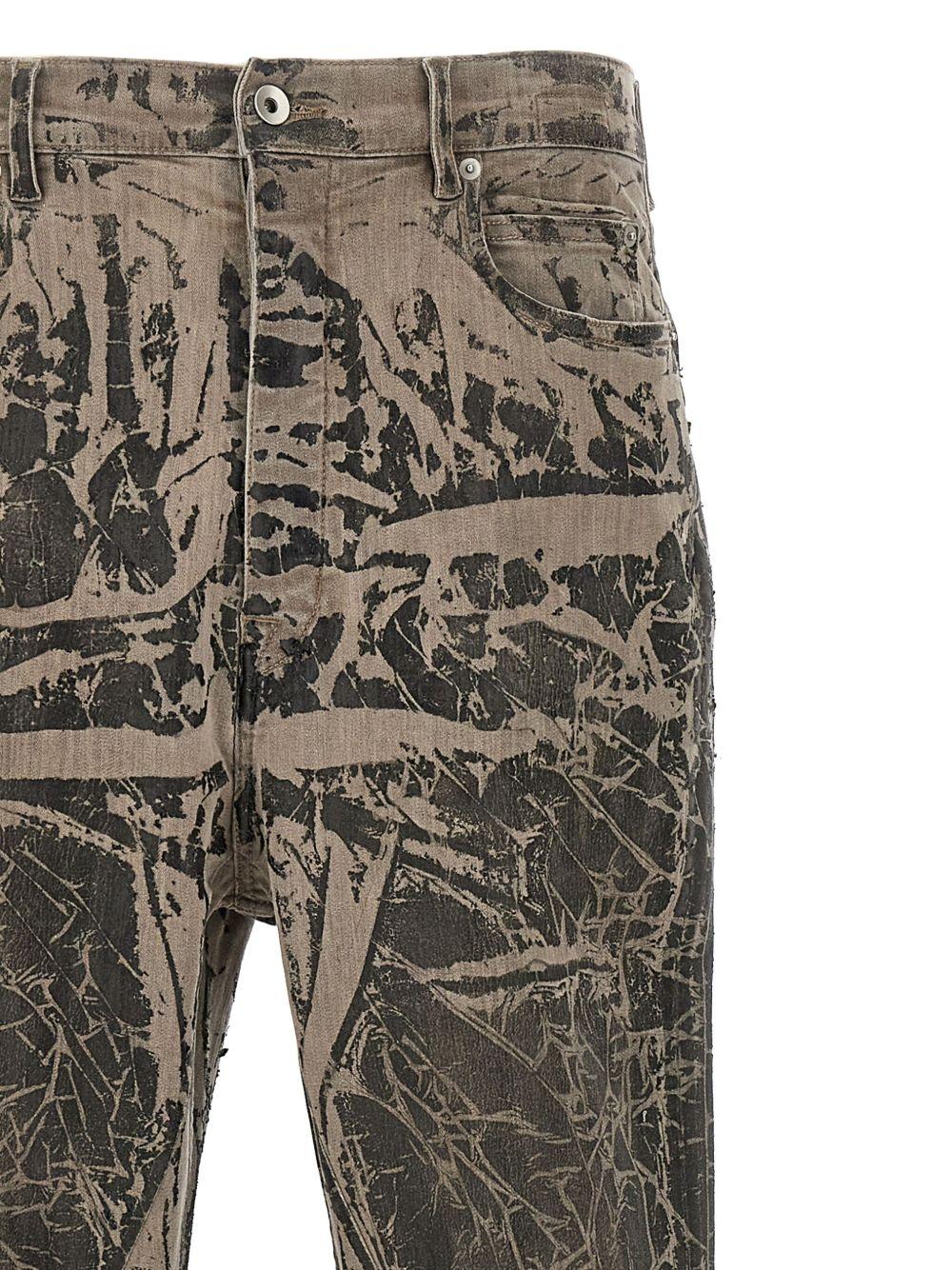 Concordians Bolan Bootcut DU02E7365SDWF 59 BLACK WASHED RICK OWENS DRKSHDW 