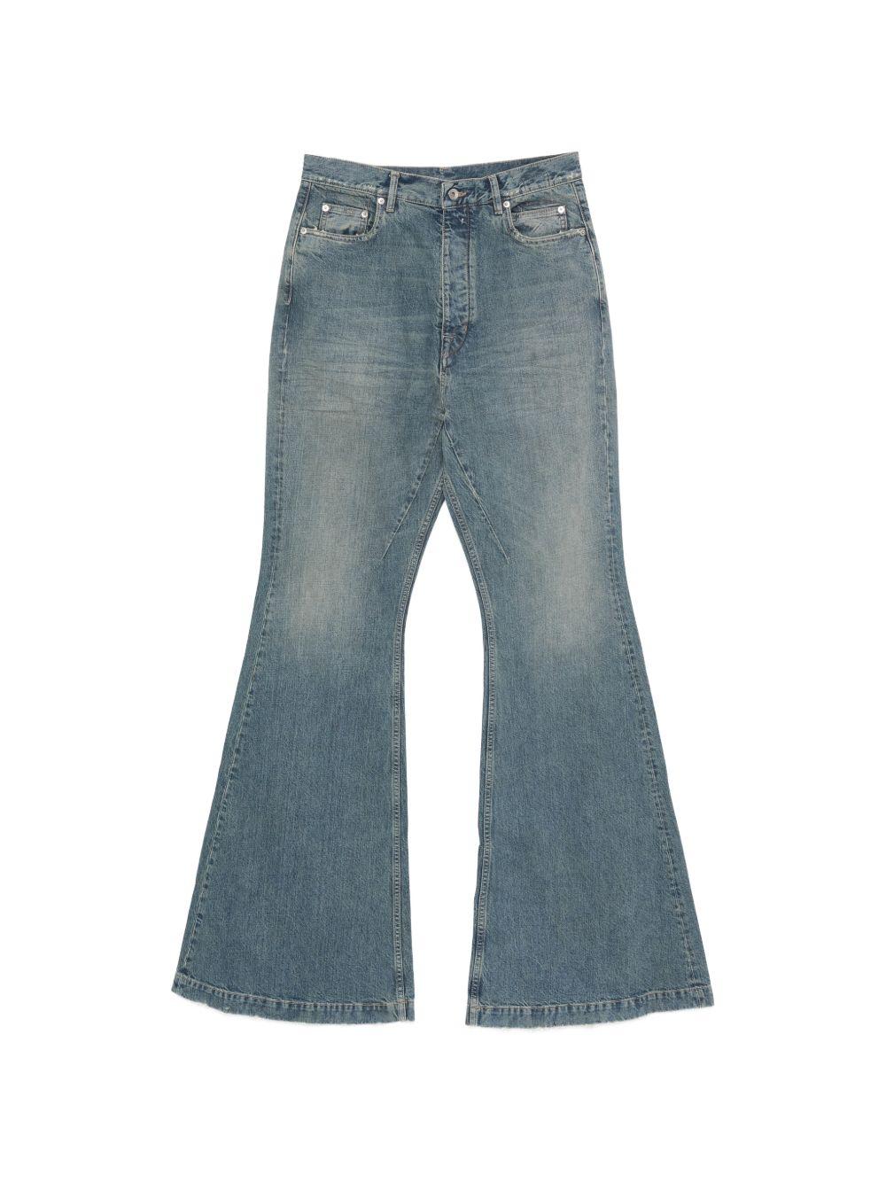 Bolan Bootcut DU01F4365DWB 06 INDIGO RICK OWENS DRKSHDW 