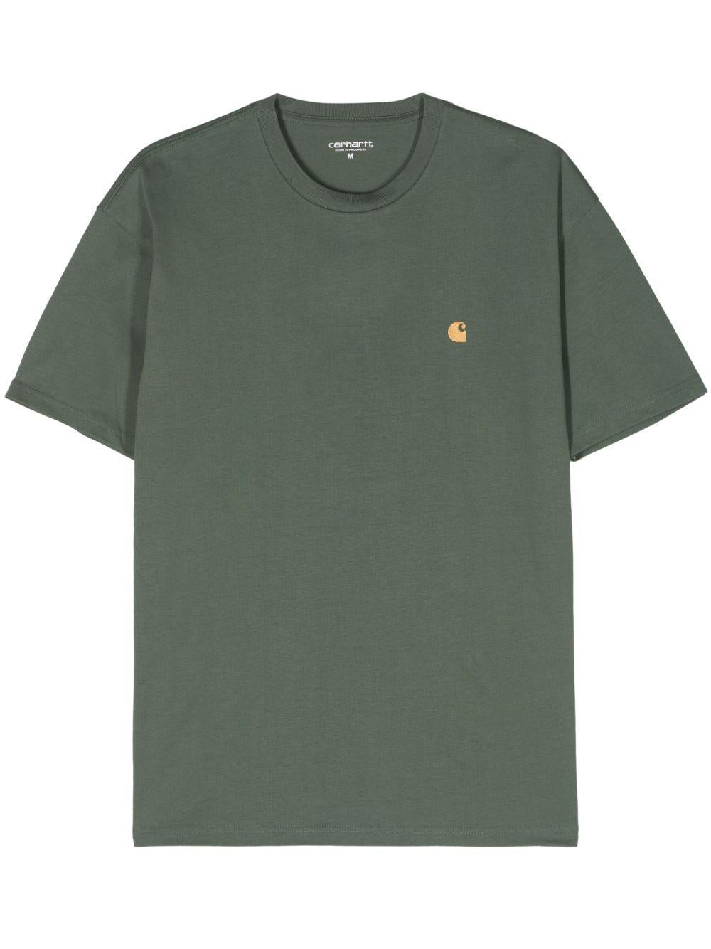 S/S Chase T-Shirt I026391 2V9XX AIR GREEN GOLD CARHARTT WIP 