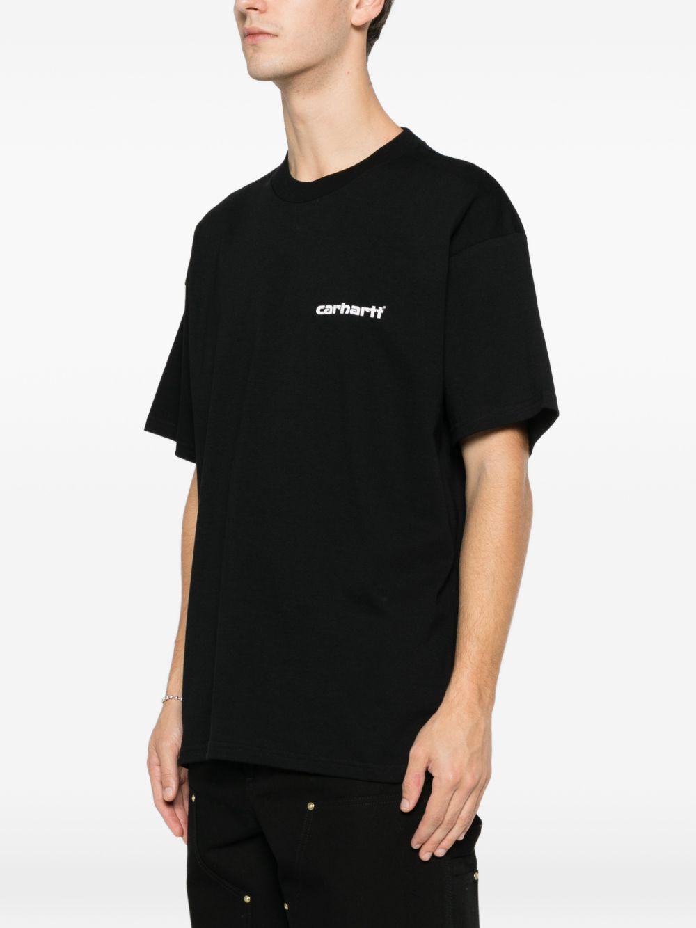 S/S Archive Lines T-Shirt I036003 89XX BLACK CARHARTT WIP 