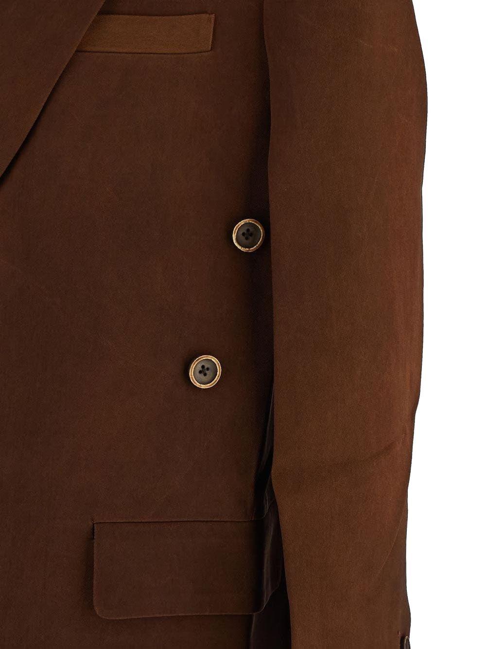 Oversized Blazer UW6006 UW600 BROWN UMA WANG 