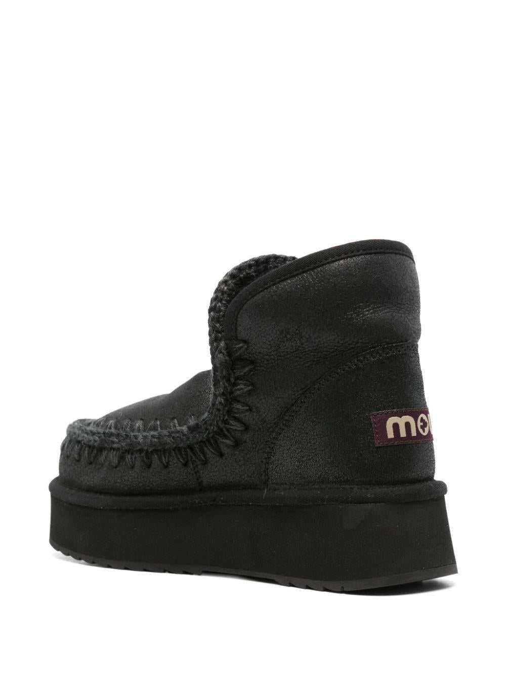 Mini Eskimo Platform Boot Special Leather FW681000B CBKG MOU 