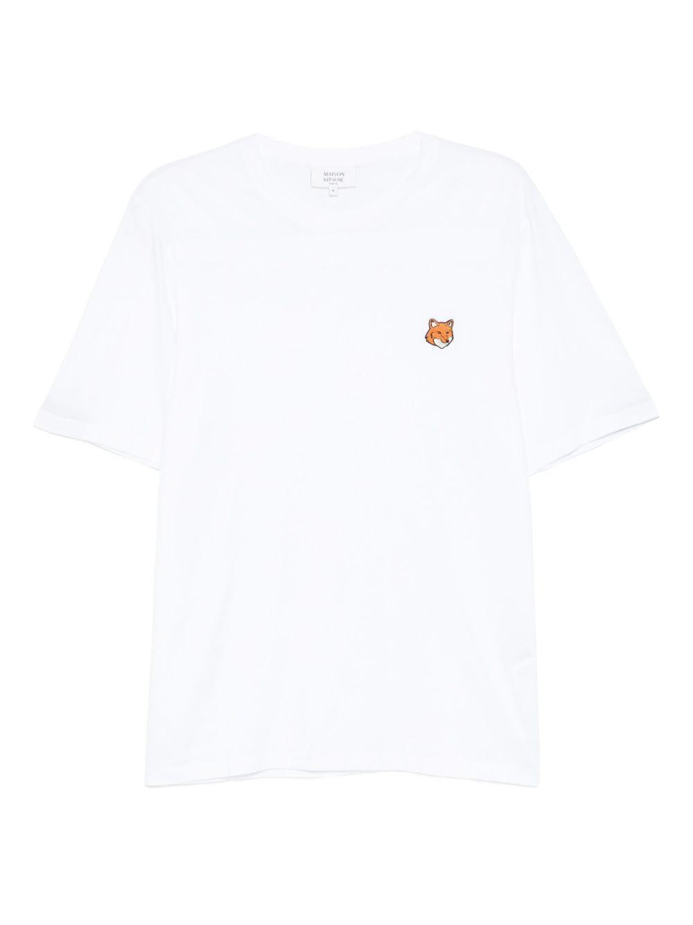 T-shirt a maniche corte PM00107KJ7026 P100 WHITE MAISON KITSUNE 