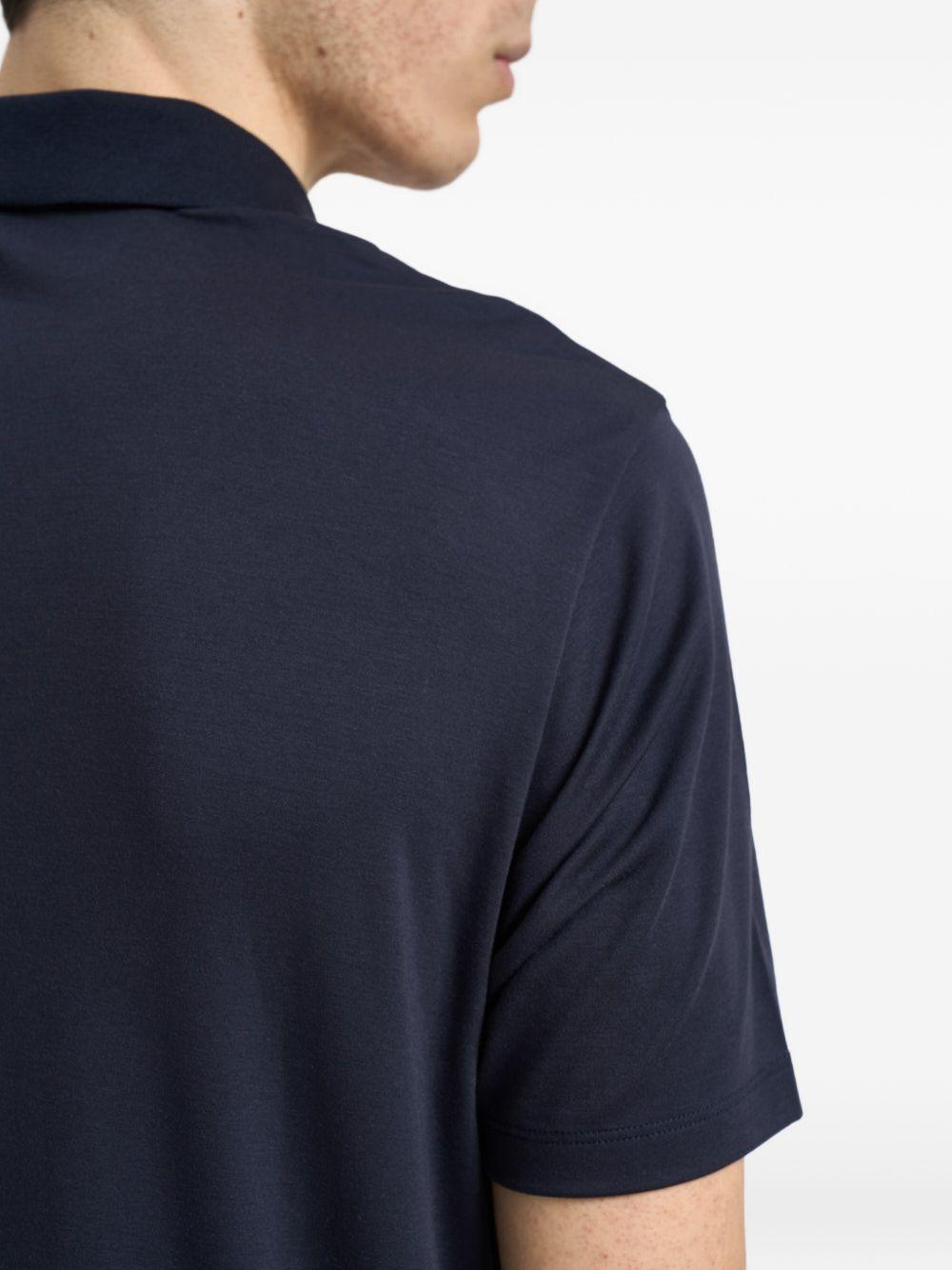 Polo in misto seta EM004526AF13721 UB118 EMPORIO ARMANI 