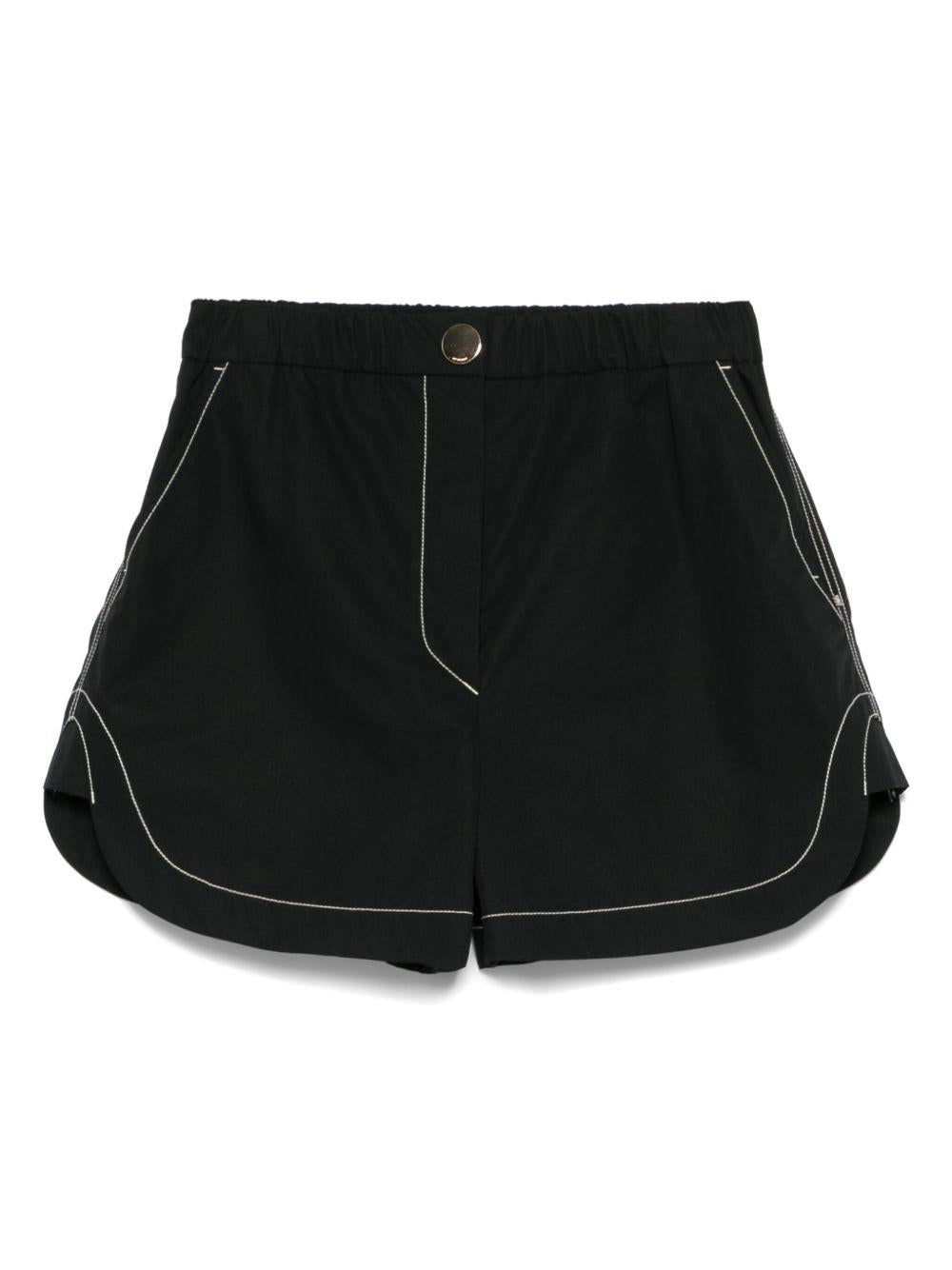 Lacrima shorts LACRIMAMM10303 005 NERO SPORTMAX 