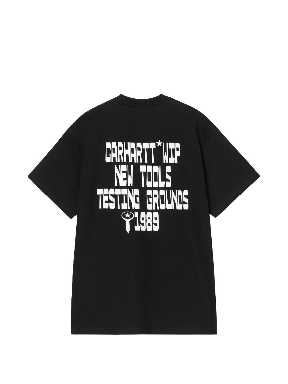 Blocks T-Shirt Organic Cotton I036231 89XX BLACK CARHARTT WIP 