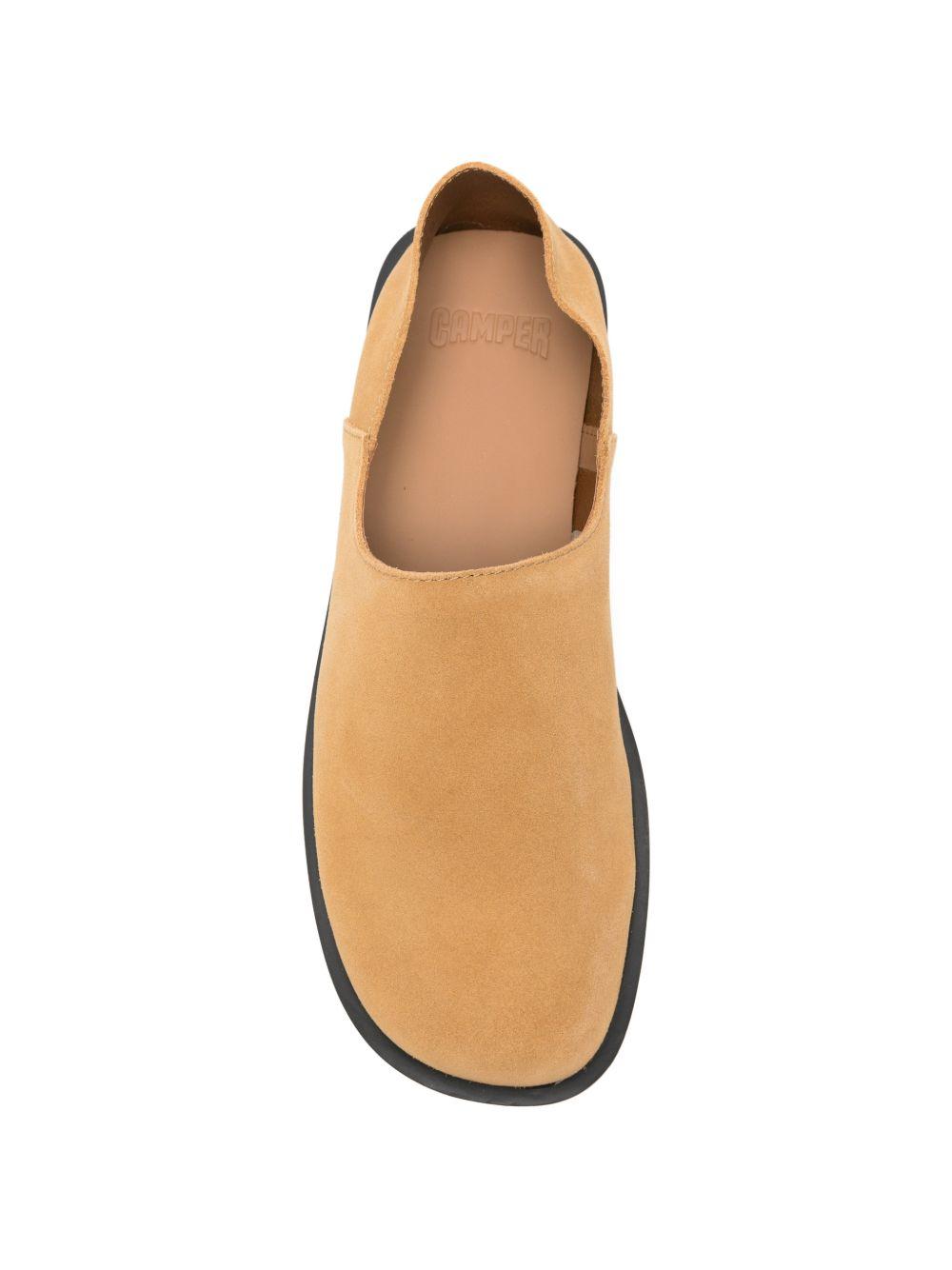 Scarpe senza lacci K101089 002BROWN CAMPER 