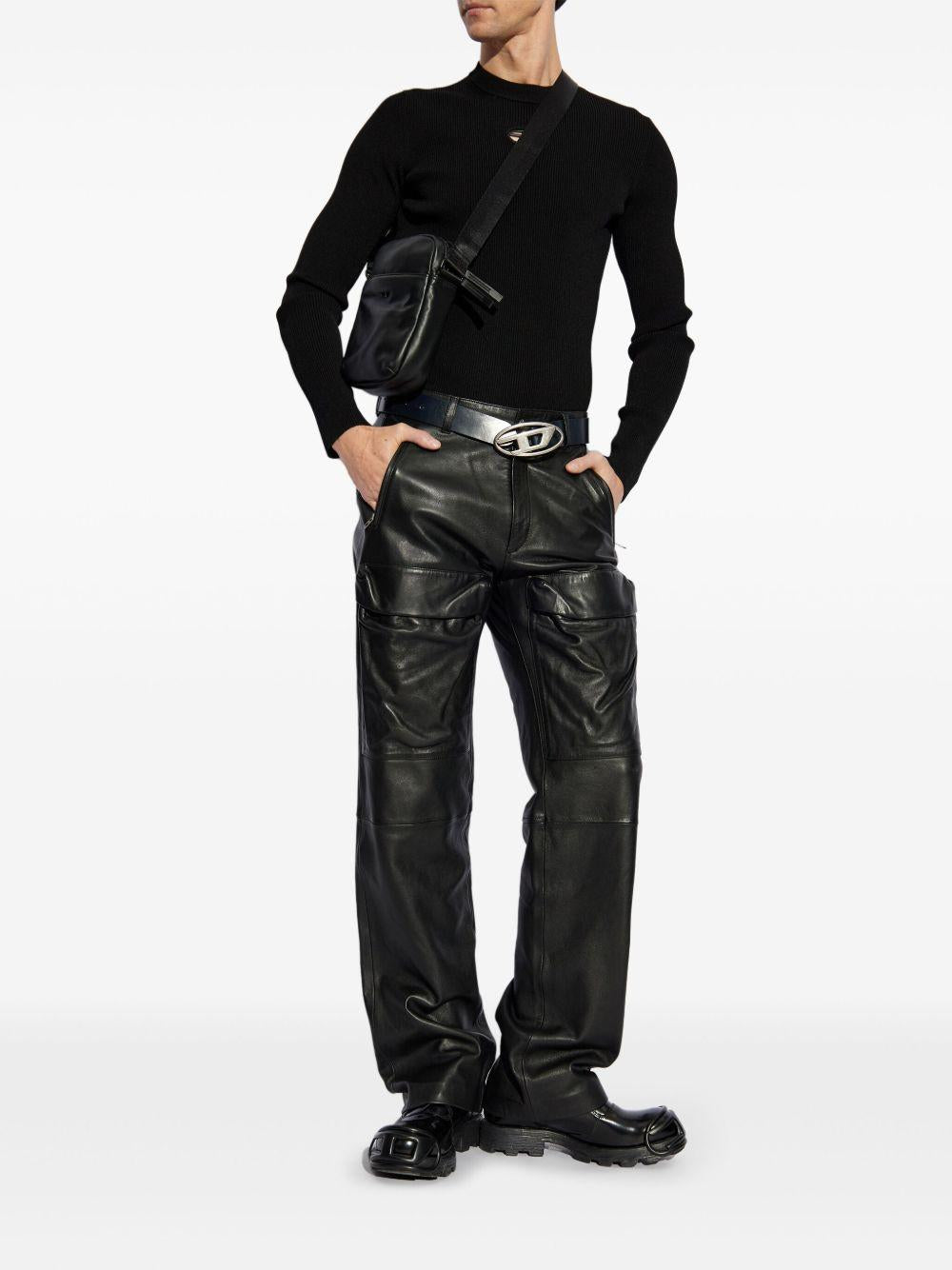 K-Zackary T-Shirt A168770DLAX 9XXA BLACK DIESEL 