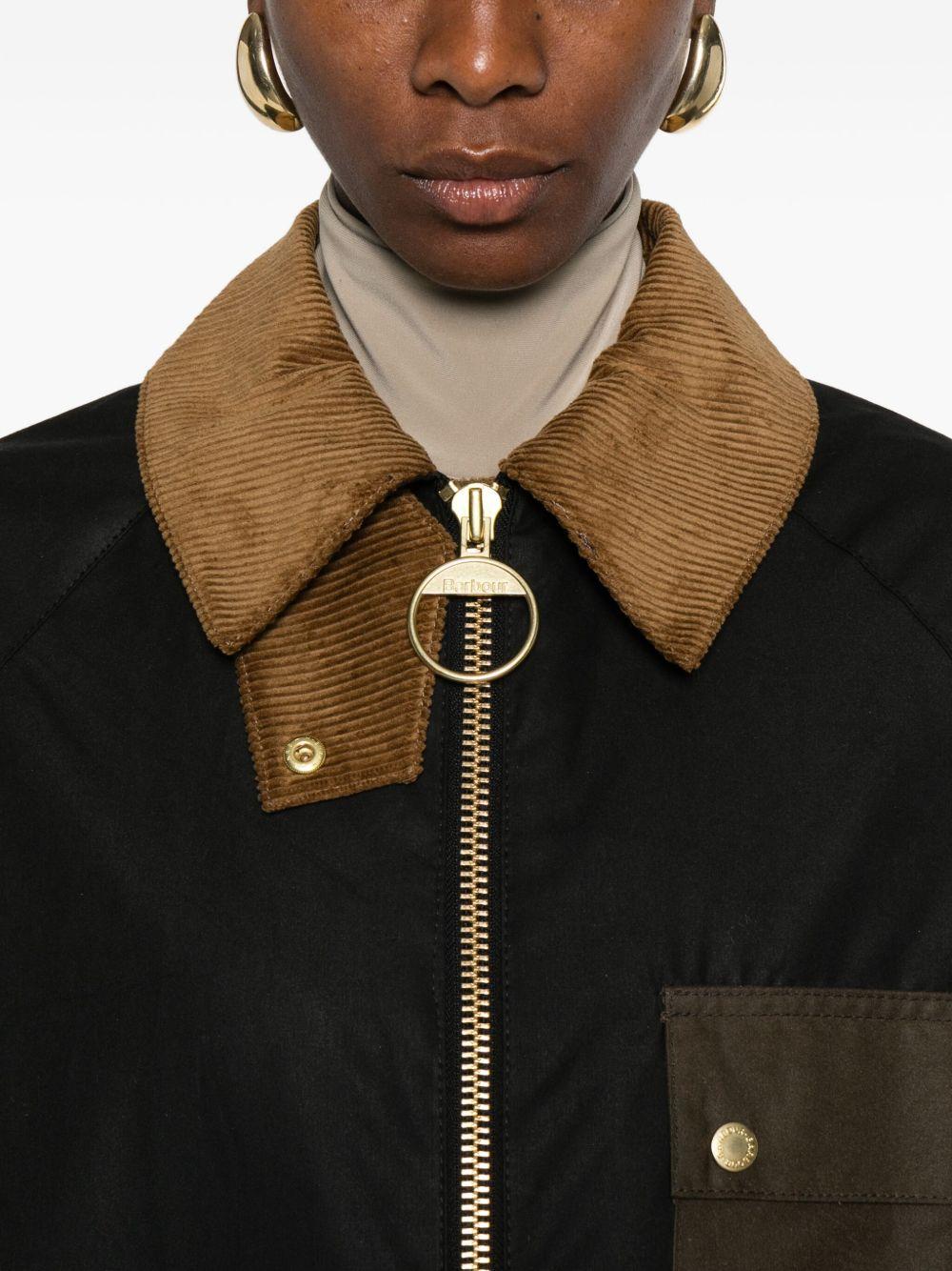 Giacca Cerata Luella LWX1483LWX BK71 BLACK CLASSIC TARTAN BARBOUR 