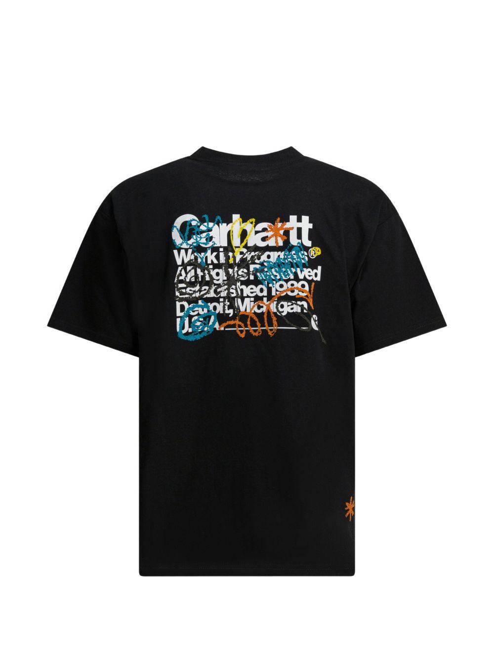 Primary T-Shirt Organic Cotton I036238 89XX BLACK CARHARTT WIP 