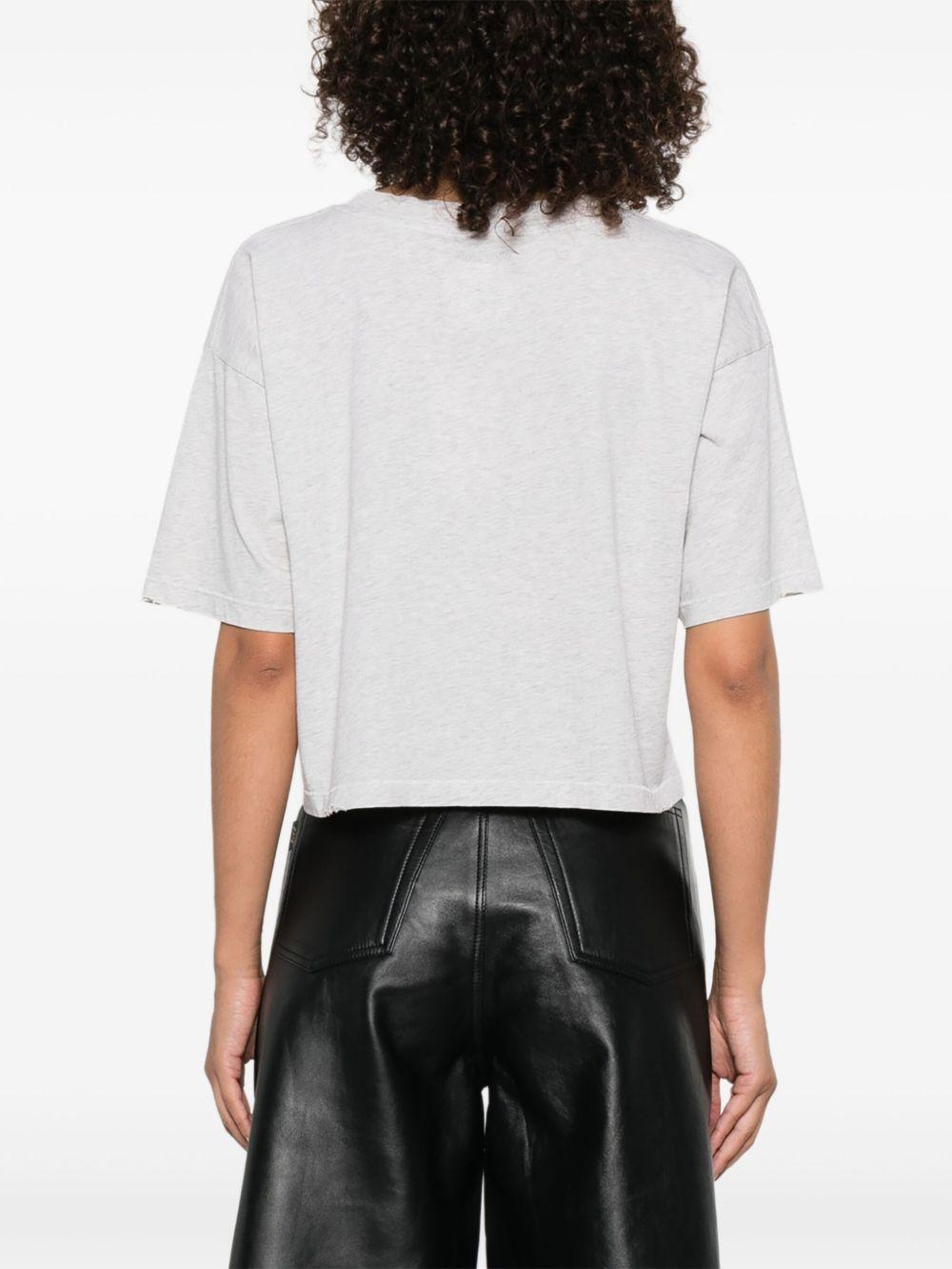 Jhonny Cropped Tee A0811449 GRY1 GREY ANINE BING 