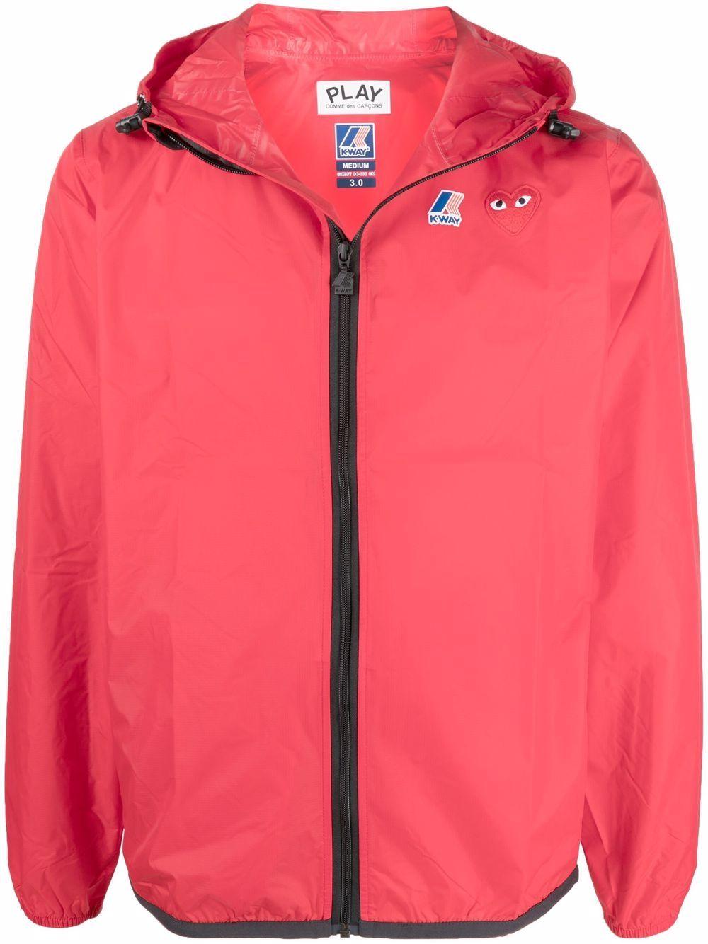  P1J501 2 RED COMME DES GARCONS PLAY 