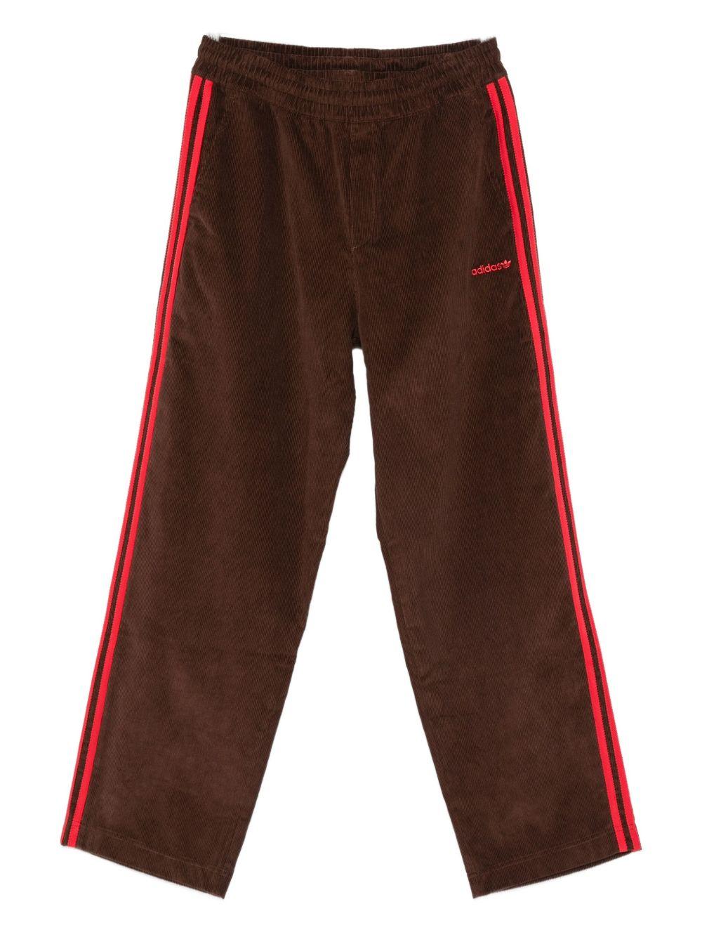 Pantaloni Di Velluto A Coste JX3108 BROWN ADIDAS ORIGINALS 