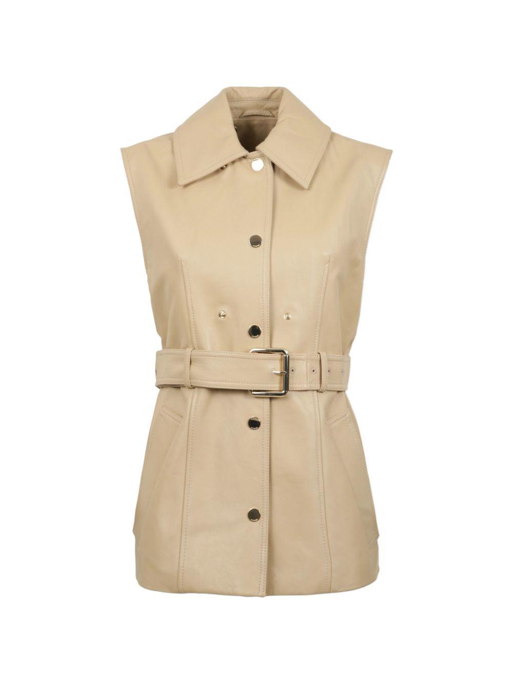 Giacca In Nappa SPSTENZONE 001 BEIGE SPORTMAX 