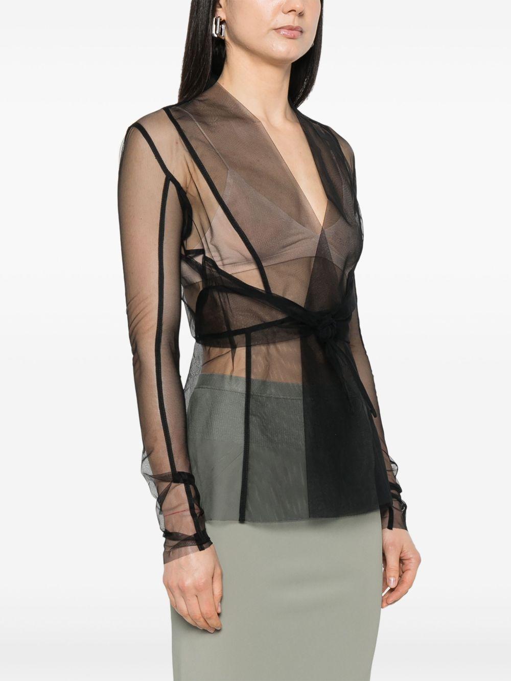 LS Strutter jacket RP01E7700TU 09 BLACK RICK OWENS 