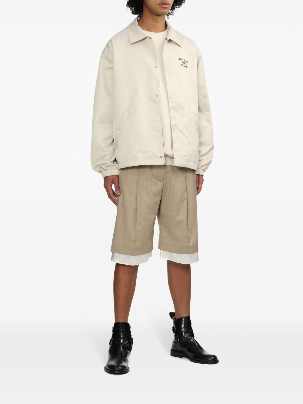 La Veste Slogan PERMJT183PA014 MASTIC DROLE DE MONSIEUR 