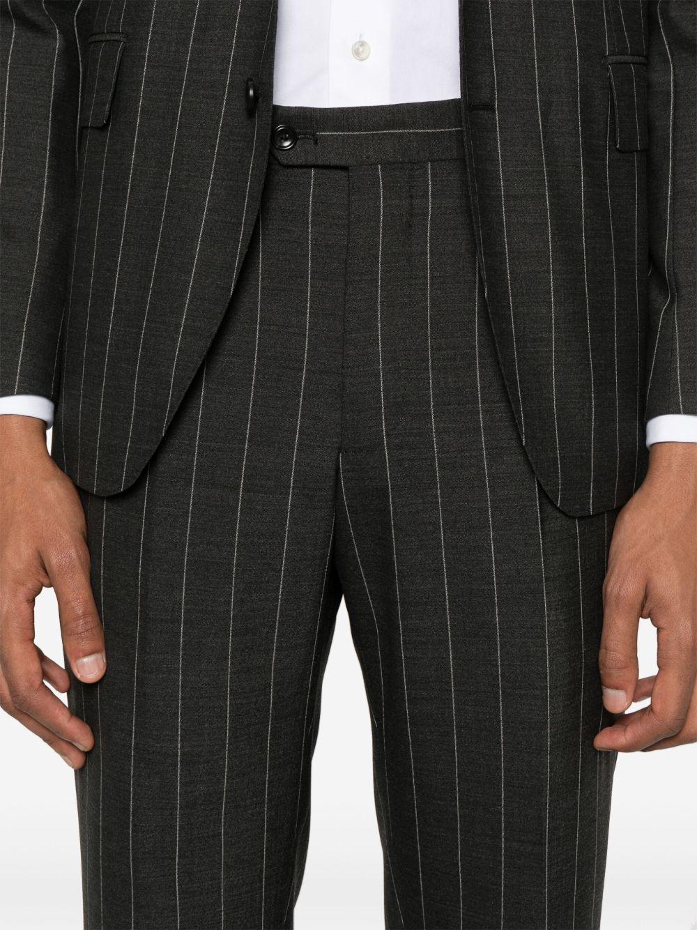 Abito gessato monopetto 2SVS26B11PE520103R25E254 S3246 TAGLIATORE 