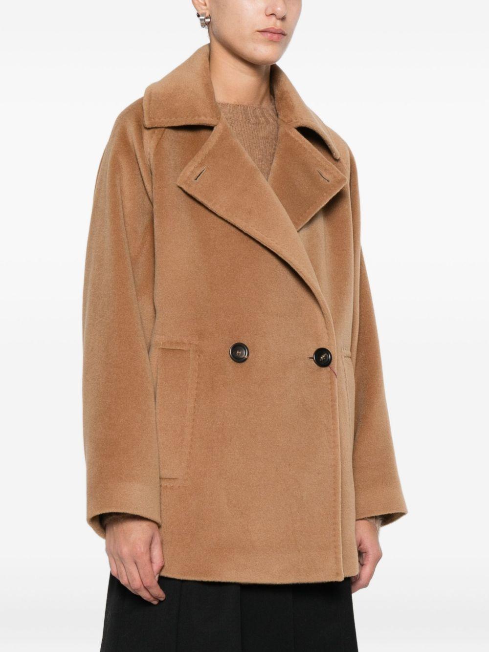 Caban doppiopetto in lana - Cammello ARIANOMM10879 002 CAMMELLO MAX MARA STUDIO 