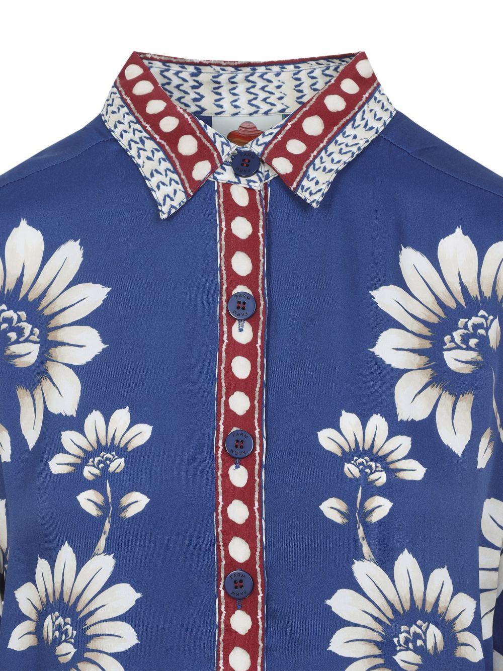 Camicetta Con Motivo Floreale 344132 26067 LUNA BLUE FARM RIO 